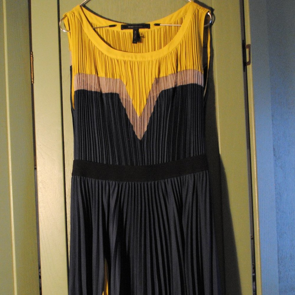 BCBGMAXAZRIA Pleated Dress